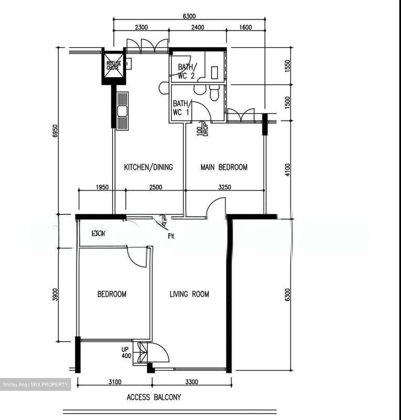 Blk 267 Tampines Street 21 (Tampines), HDB 3 Rooms #582515041